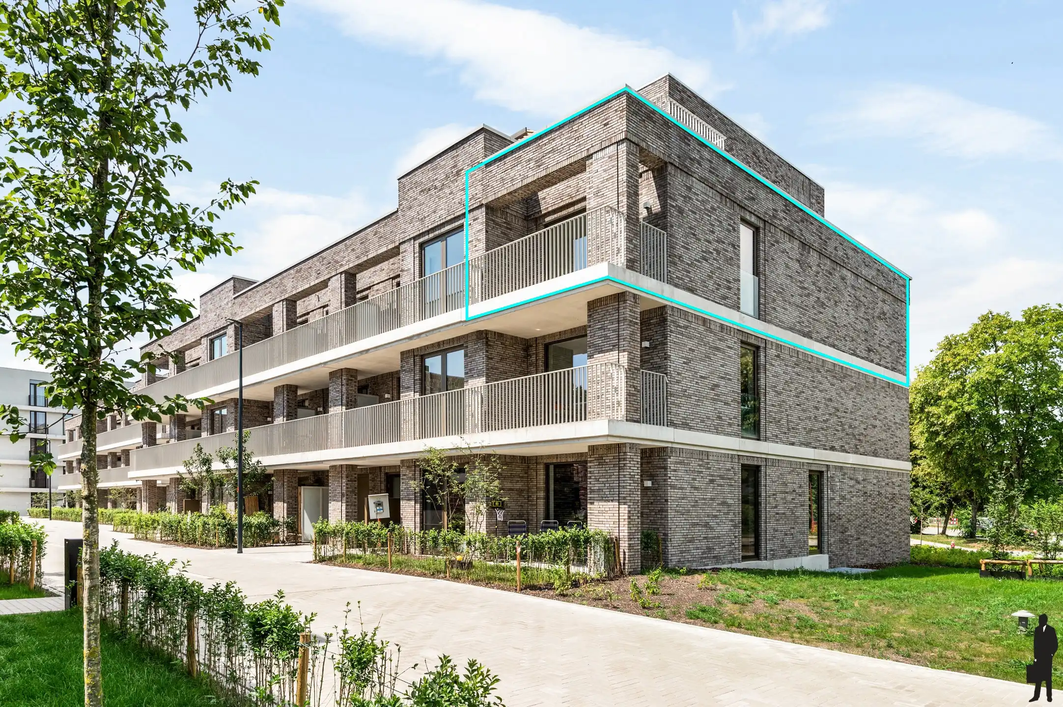 Nieuwbouw appartement met 2 slks, terras en autostaanplaats foto 2