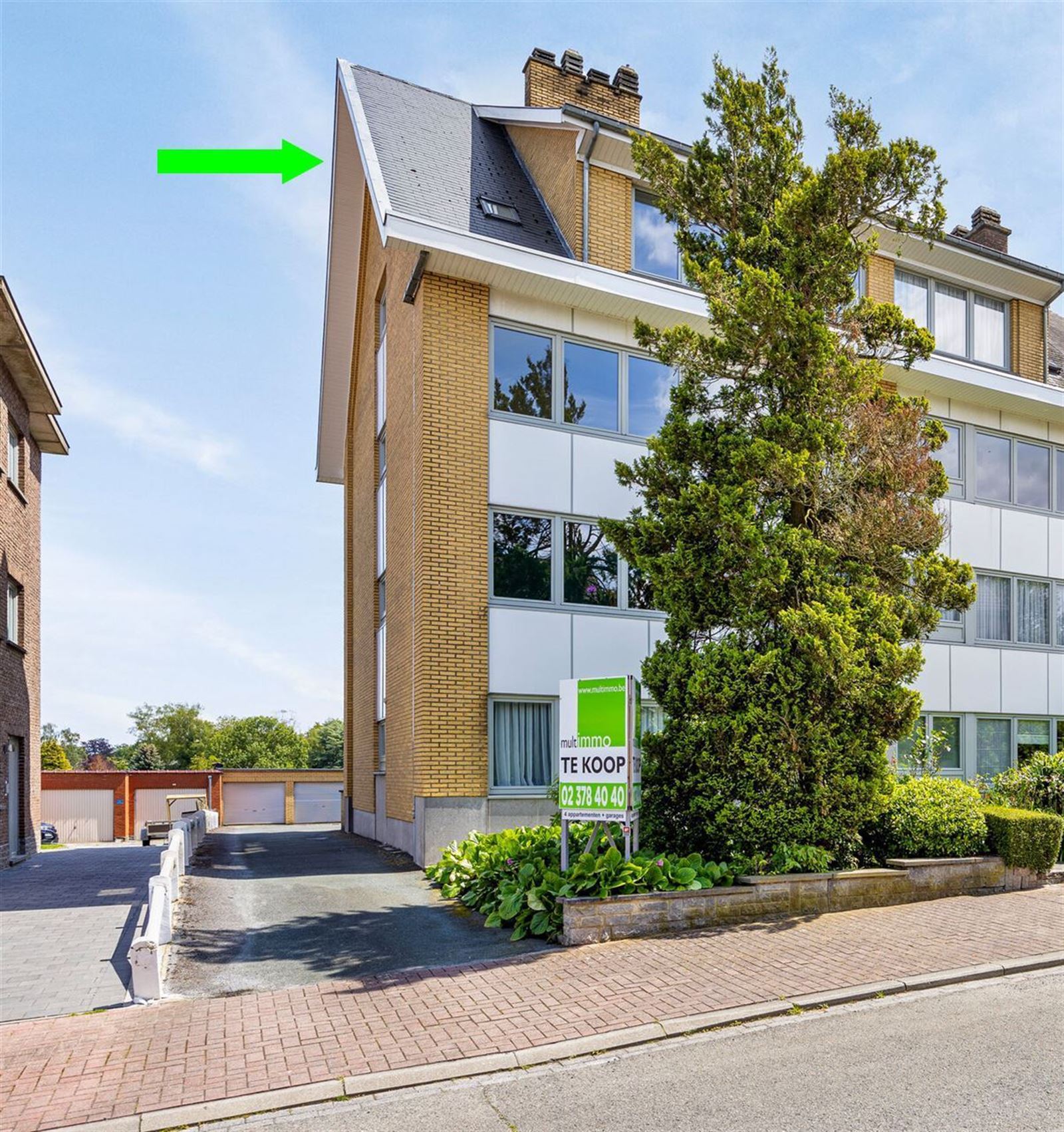 Appartement op de 3de verdieping met 1 slaapkamer en bureau foto 14