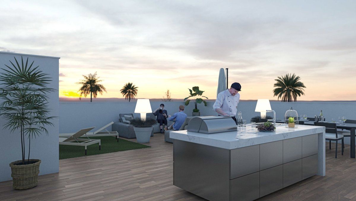 Gekoppelde gelijkvloerse villa in Sucina foto 5