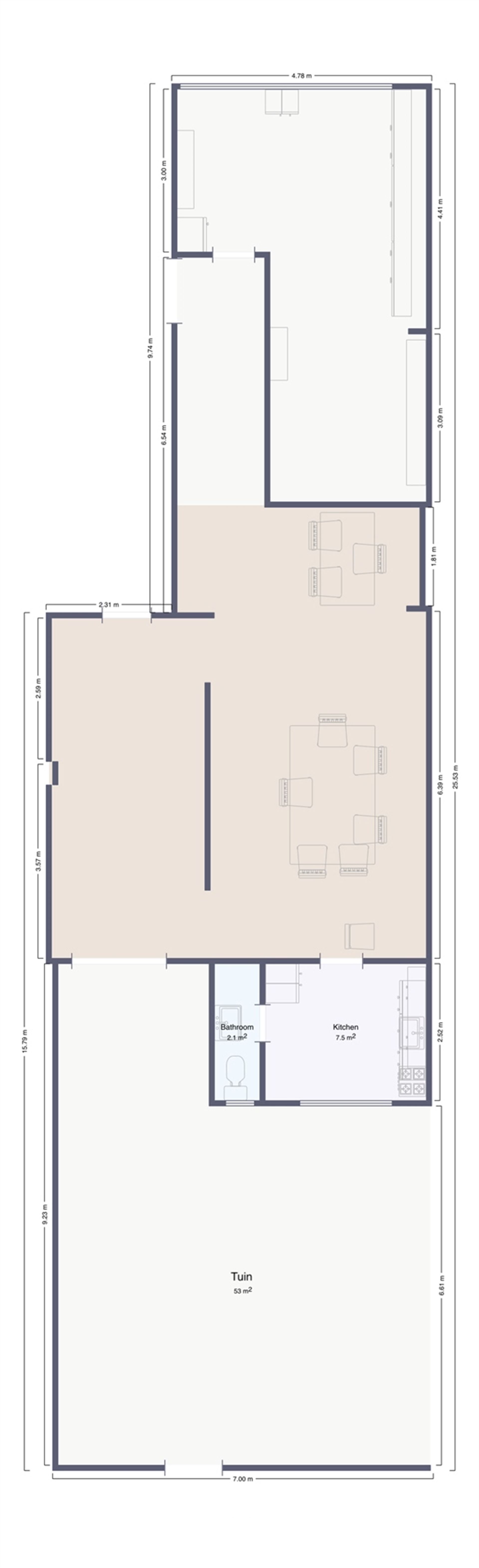 Handelsruimte met magazijn van 330 m2 foto 15