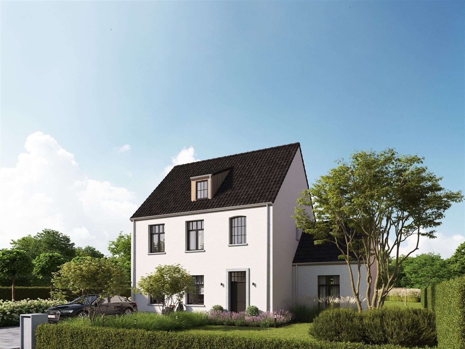 Nieuwbouw villa op 5.371 m² in nieuwe verkaveling bij natuurdomein foto 14