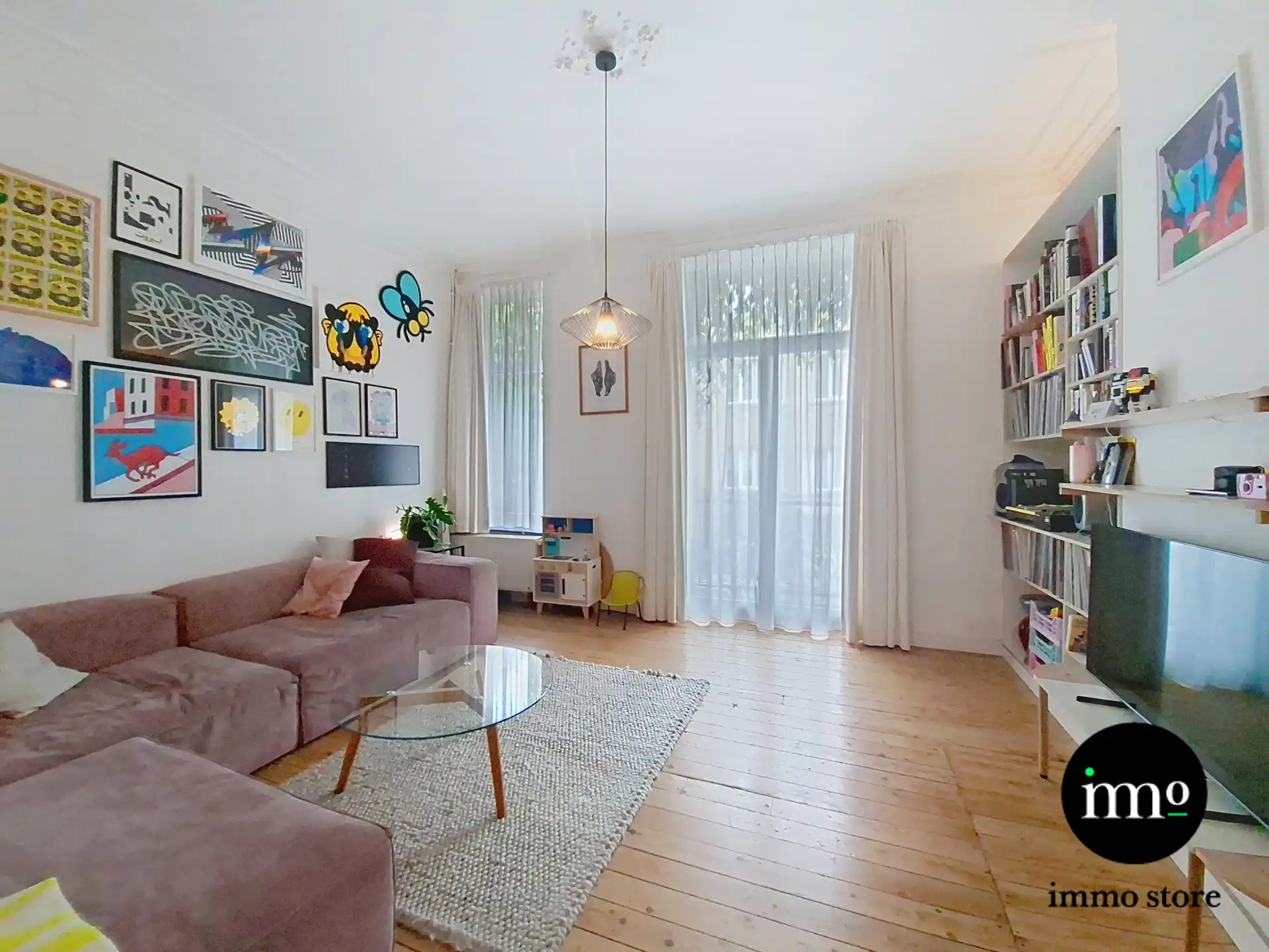 Instapklare Brusselse woning met bureau of appartement foto 17