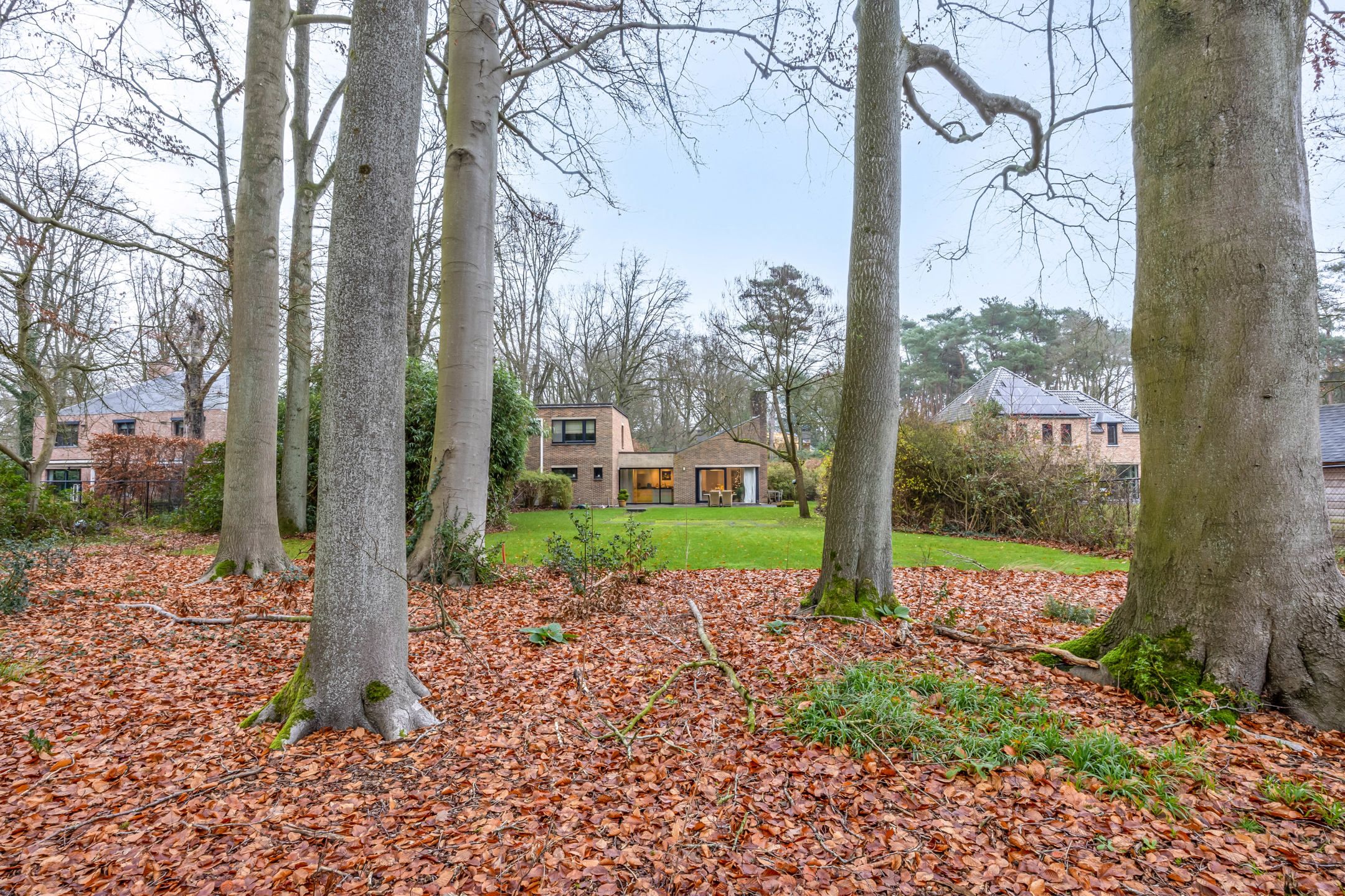 Karakterwoning met brutalistische gevel  in Hof ter Linden foto 30