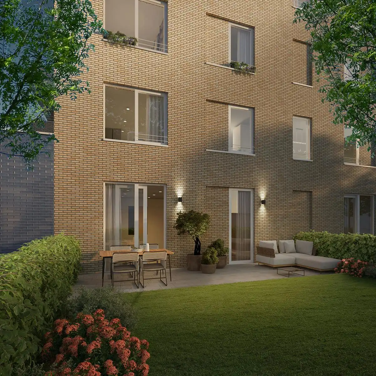 Nieuwbouwappartement ca 94m² met terras te koop op Linkeroever foto 3