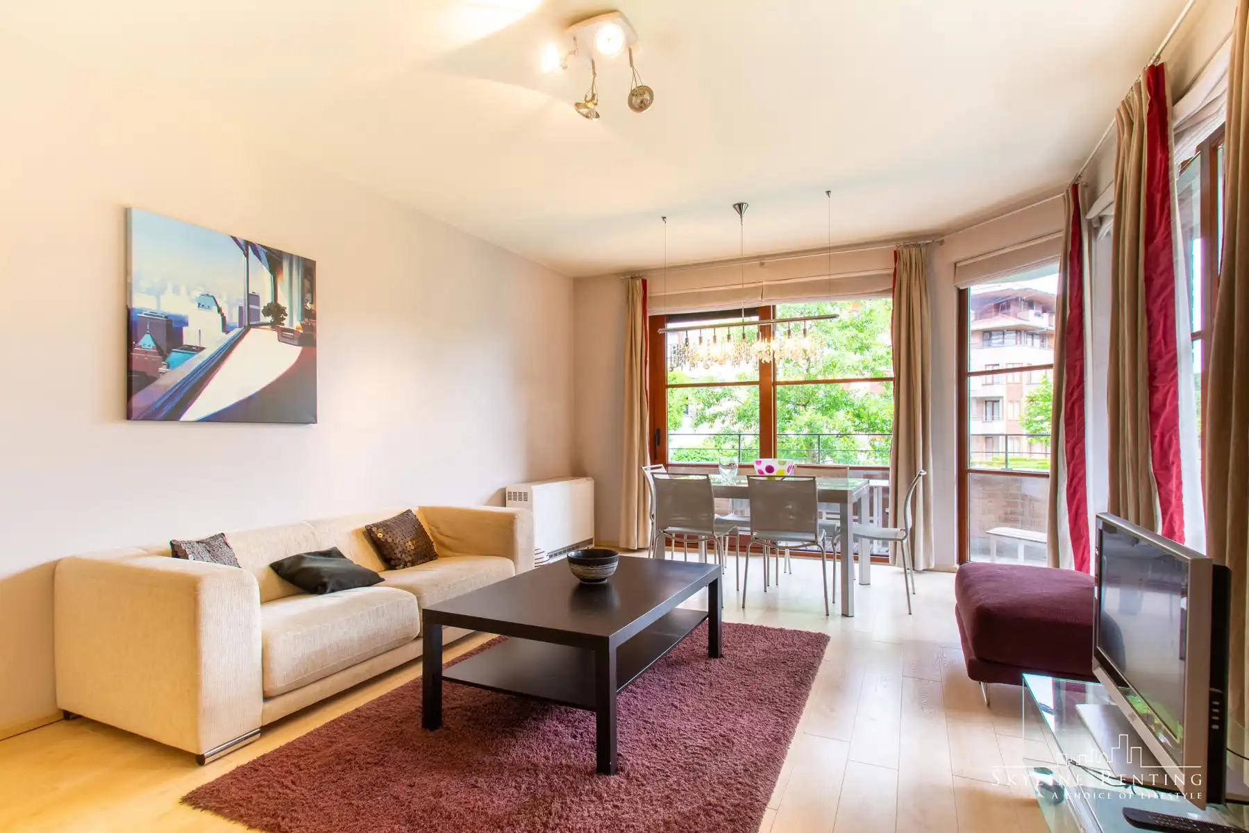 Gemeubileerd app. - 2 kamers + Terras (Val Duchesse)  foto 4