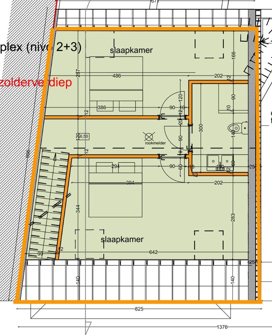 Duplex 119m² centrum Zottegem foto 14