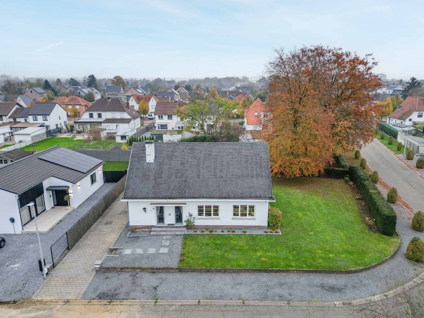 CHARMANT LANDHUIS MET 4 SLPKS OP EEN RUSTIGE LOCATIE TE REKEM ! foto 27