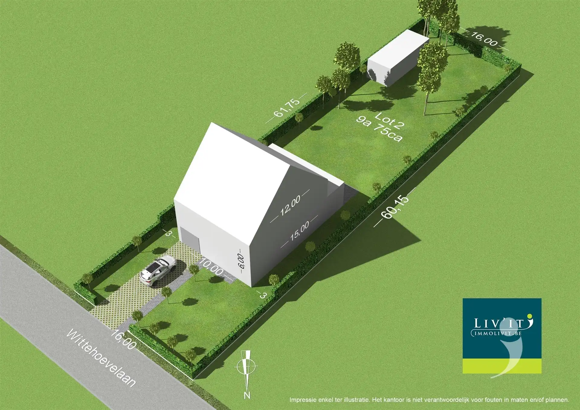 Bouwgrond voor open bebouwing in rustige straat! foto 5