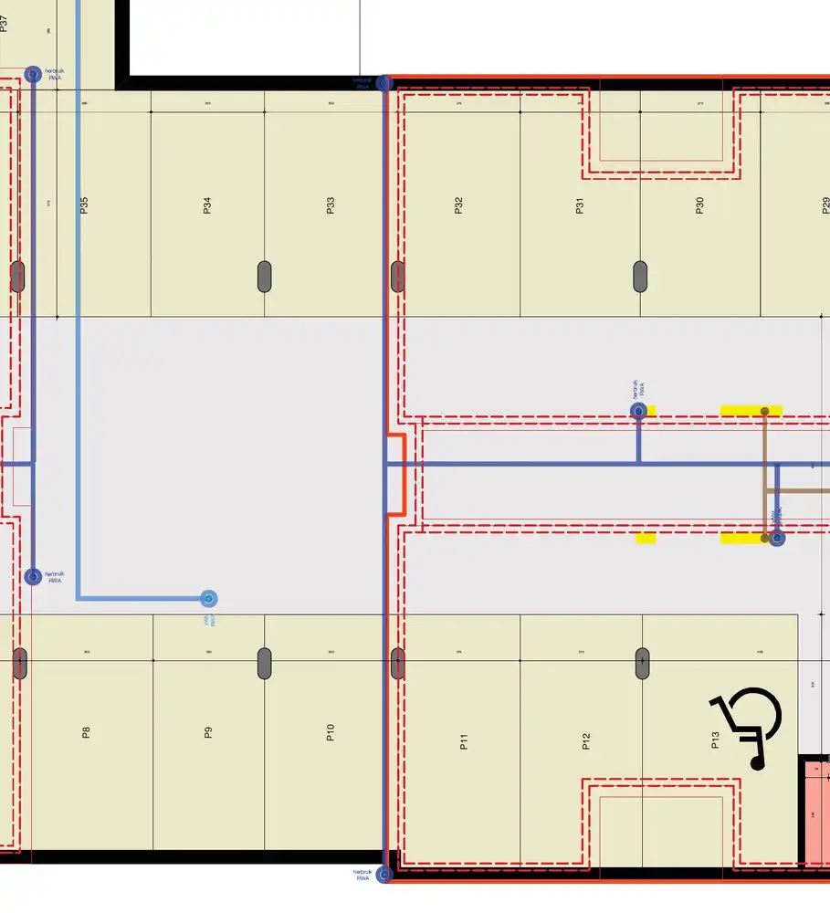 Ondergrondse parkeerplaats P34 residentie De Heerlyckheid in Bocholt foto 6