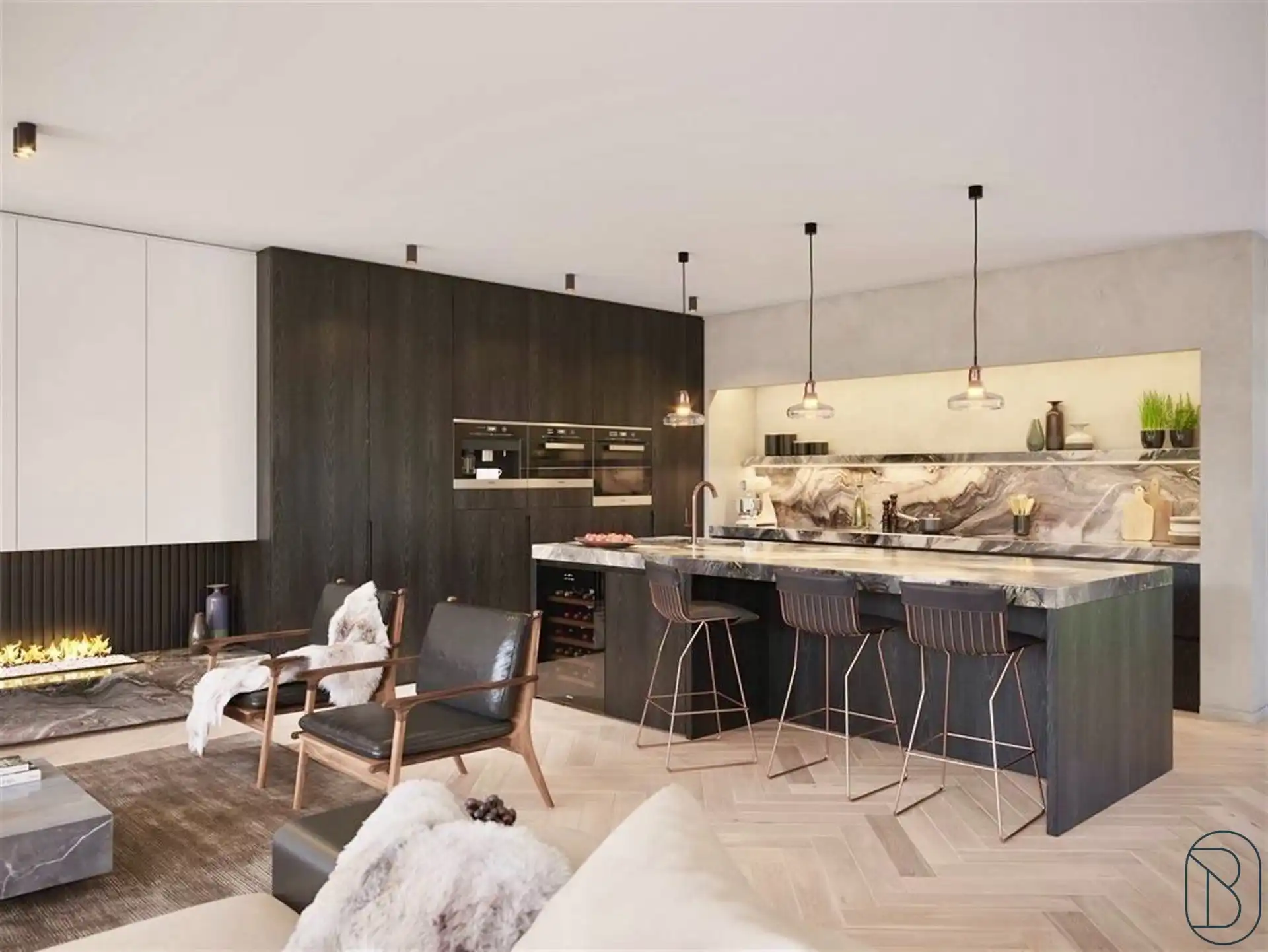 Luxe-app. met zuidgerichte terrassen, pal in het centrum! foto 8