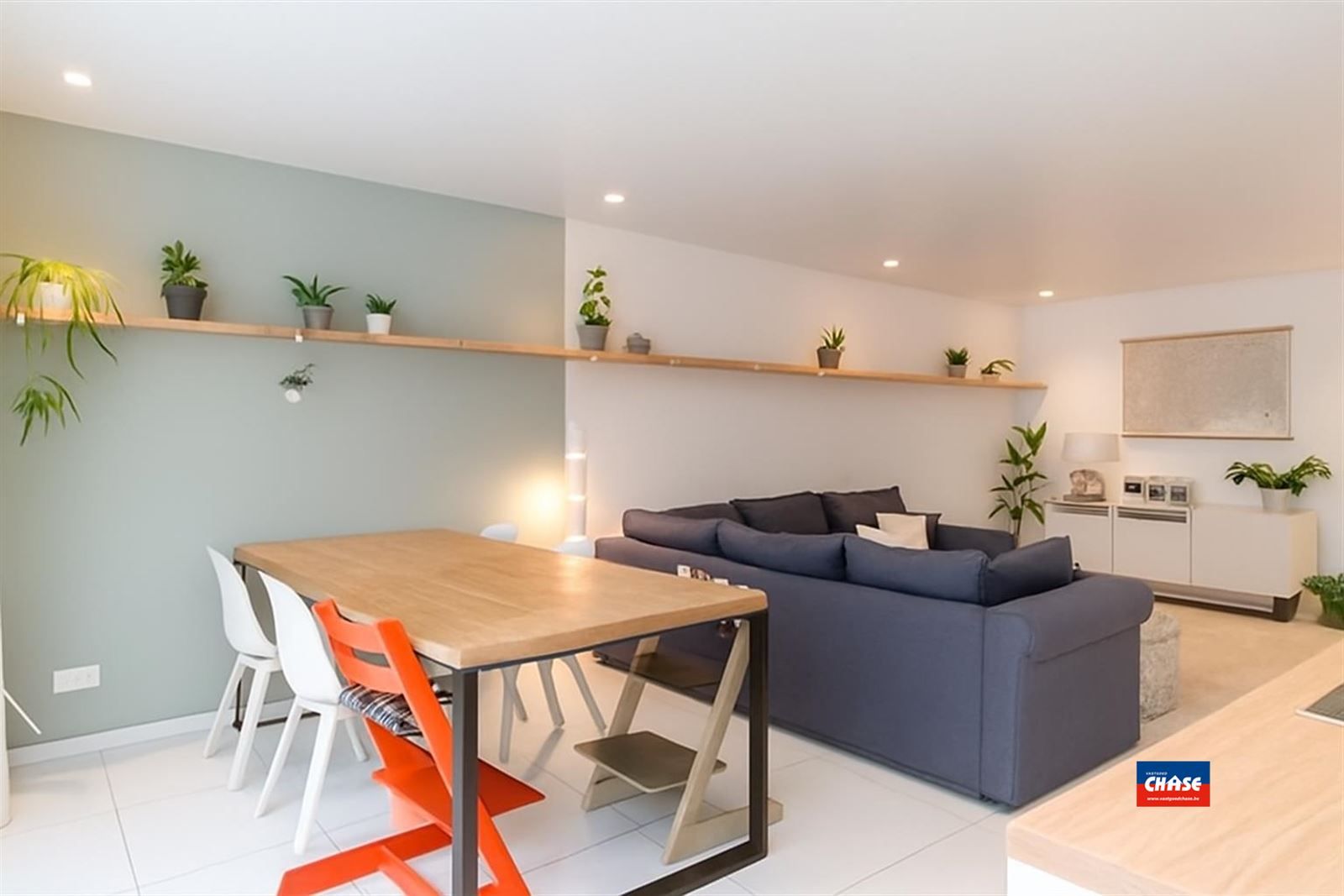 Duplex app met 3 slpks, 2 badks, garage en tuin foto 3
