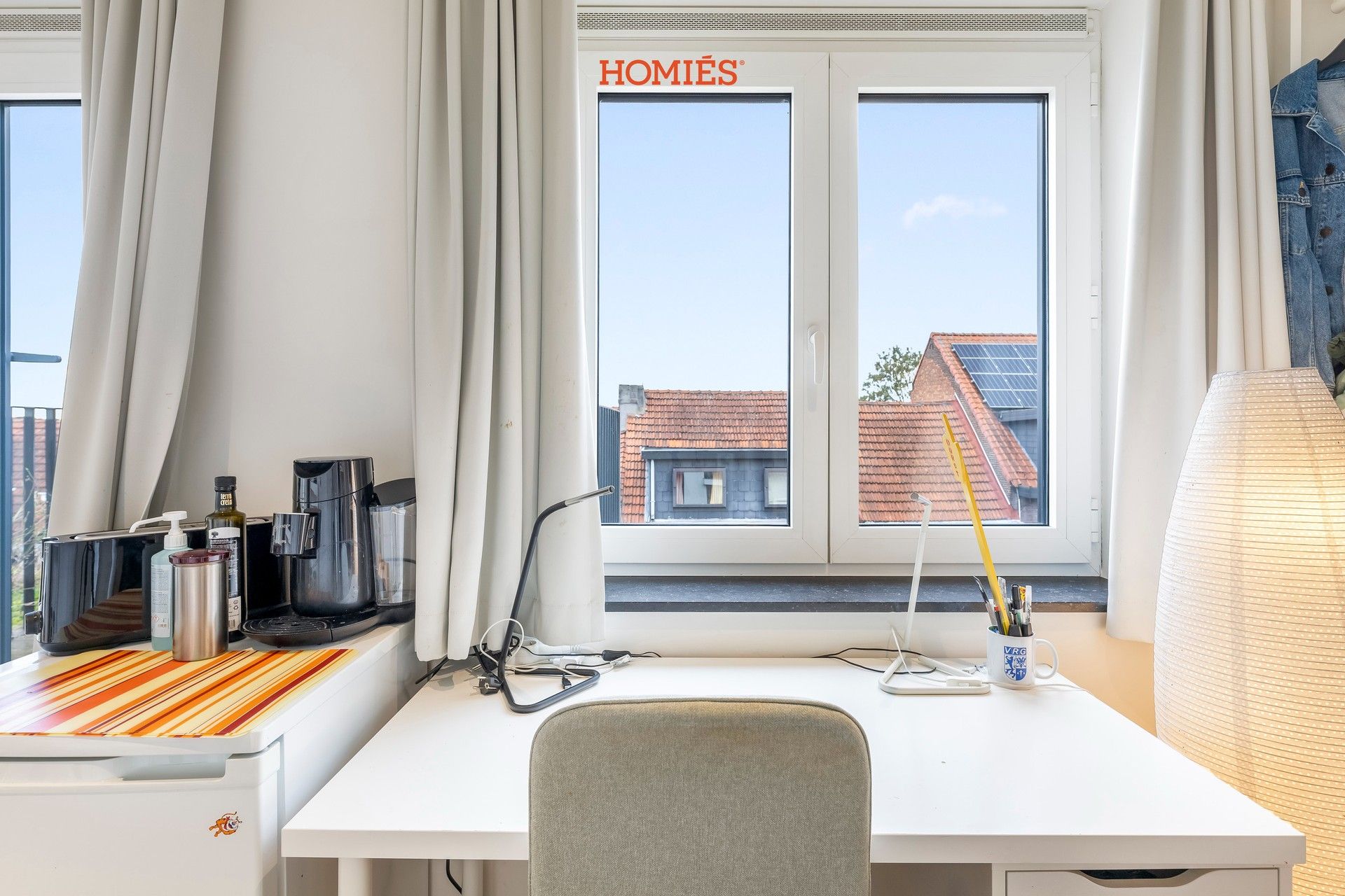 Gemeubileerde studentenkamer met uitzonderlijk terras in centrum Leuven foto 5