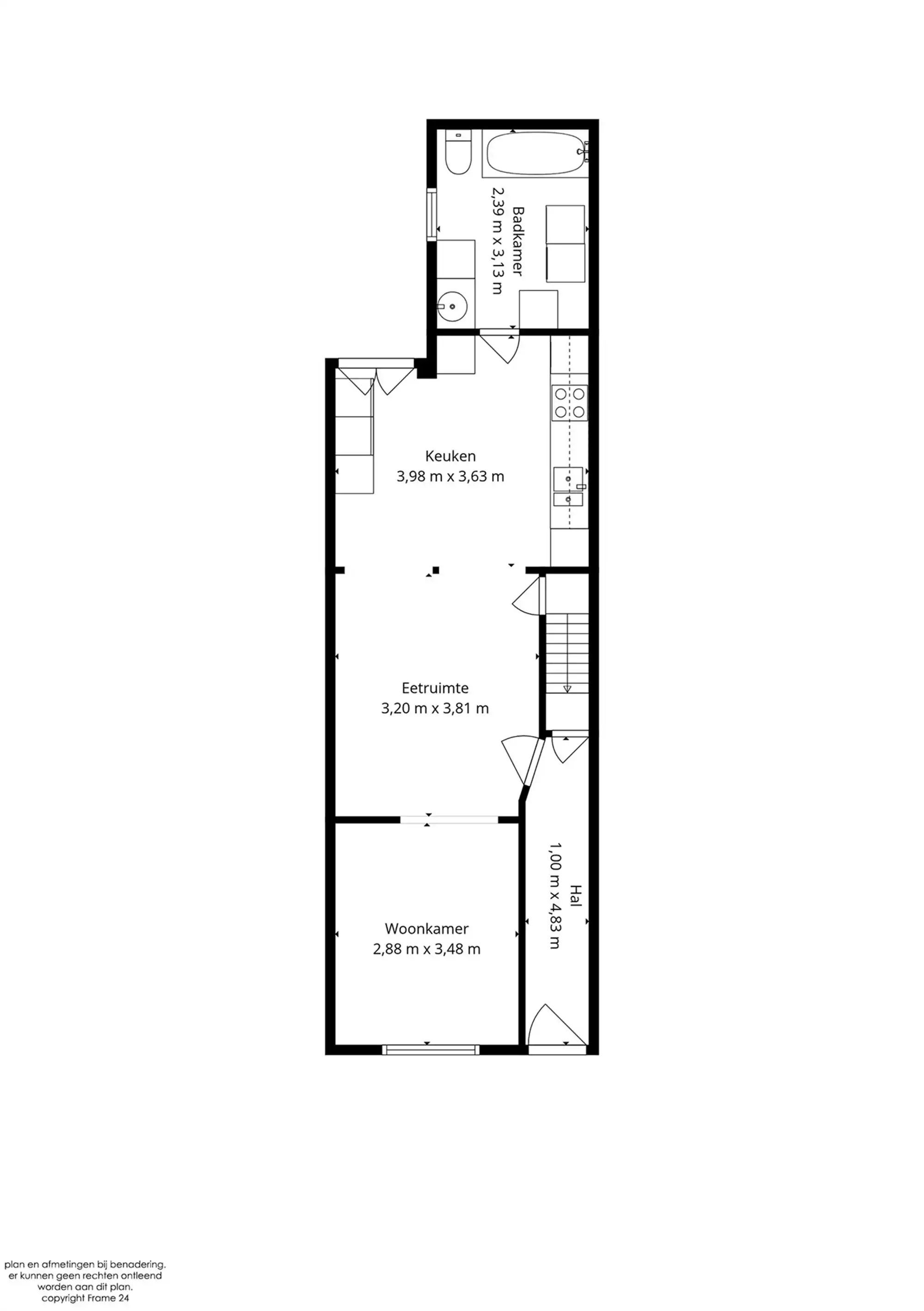 Deels gemoderniseerde woning te Duffel-West foto 13