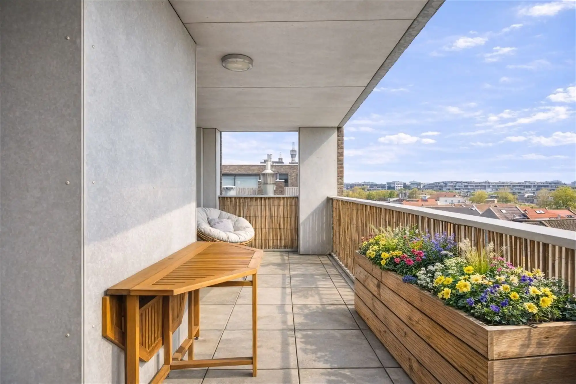 Penthouse met 2 terrassen (40m²) te Pulhof in Berchem foto 19