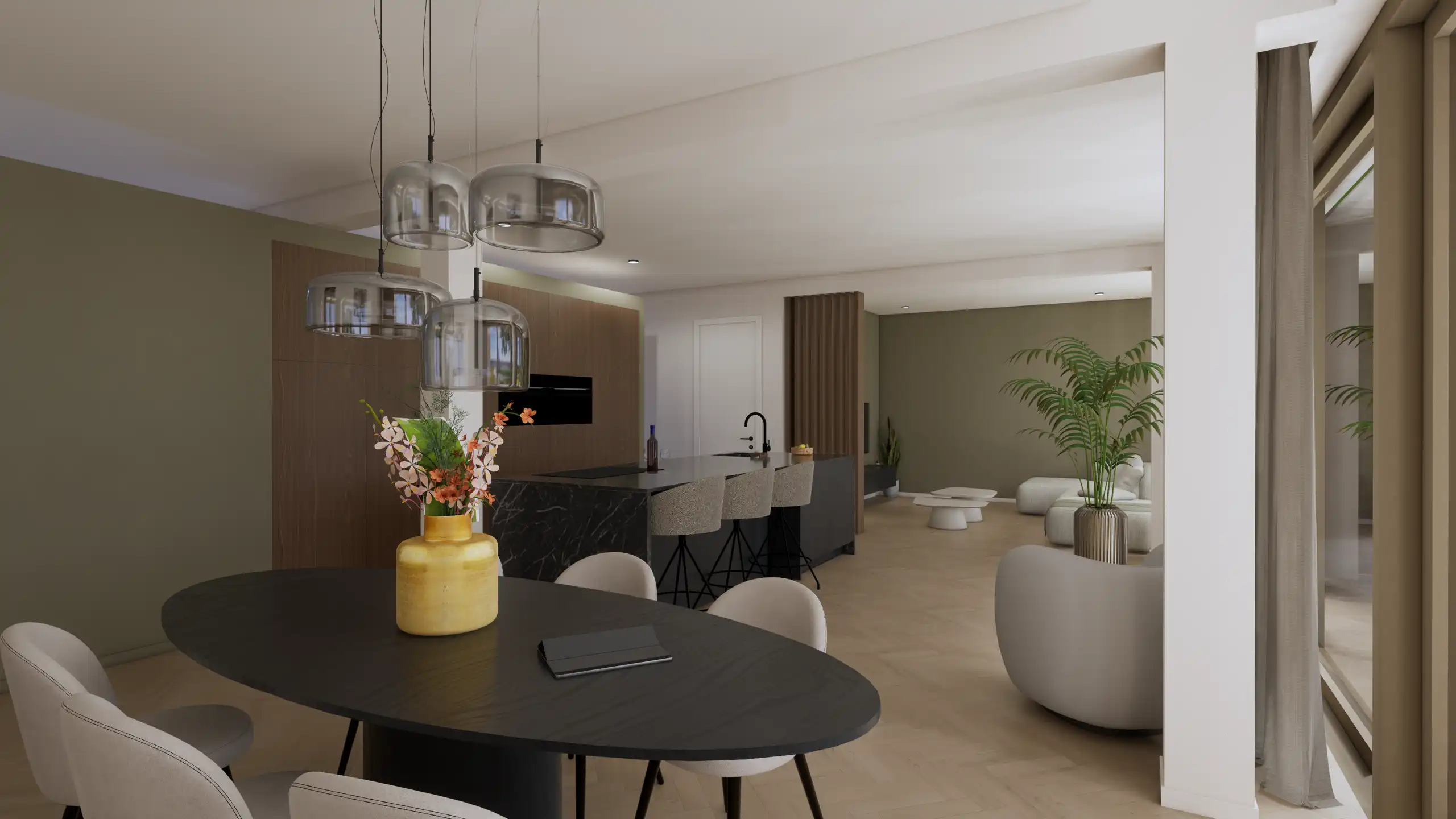 EXCLUSIEVE TUINLOFT 3 SLAAPKAMERS MET E-PEIL 0! foto 8