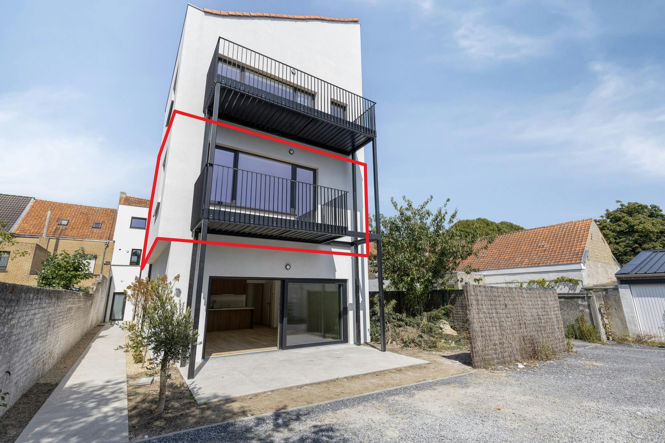 Appartement (101 m²) met 3 slaapkamers en terras in De Panne foto 2