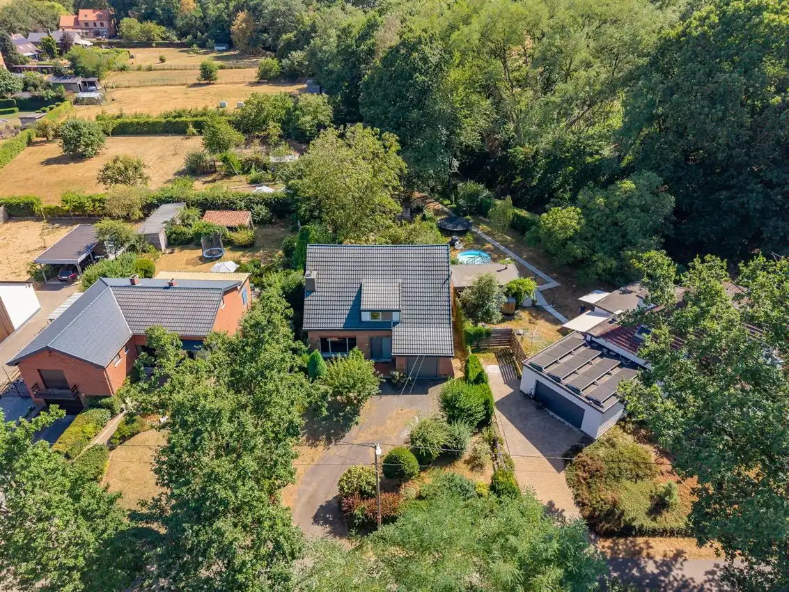 Vrijstaande woning, 3 slpks, EPC D, uitzonderlijk groene ligging foto 36