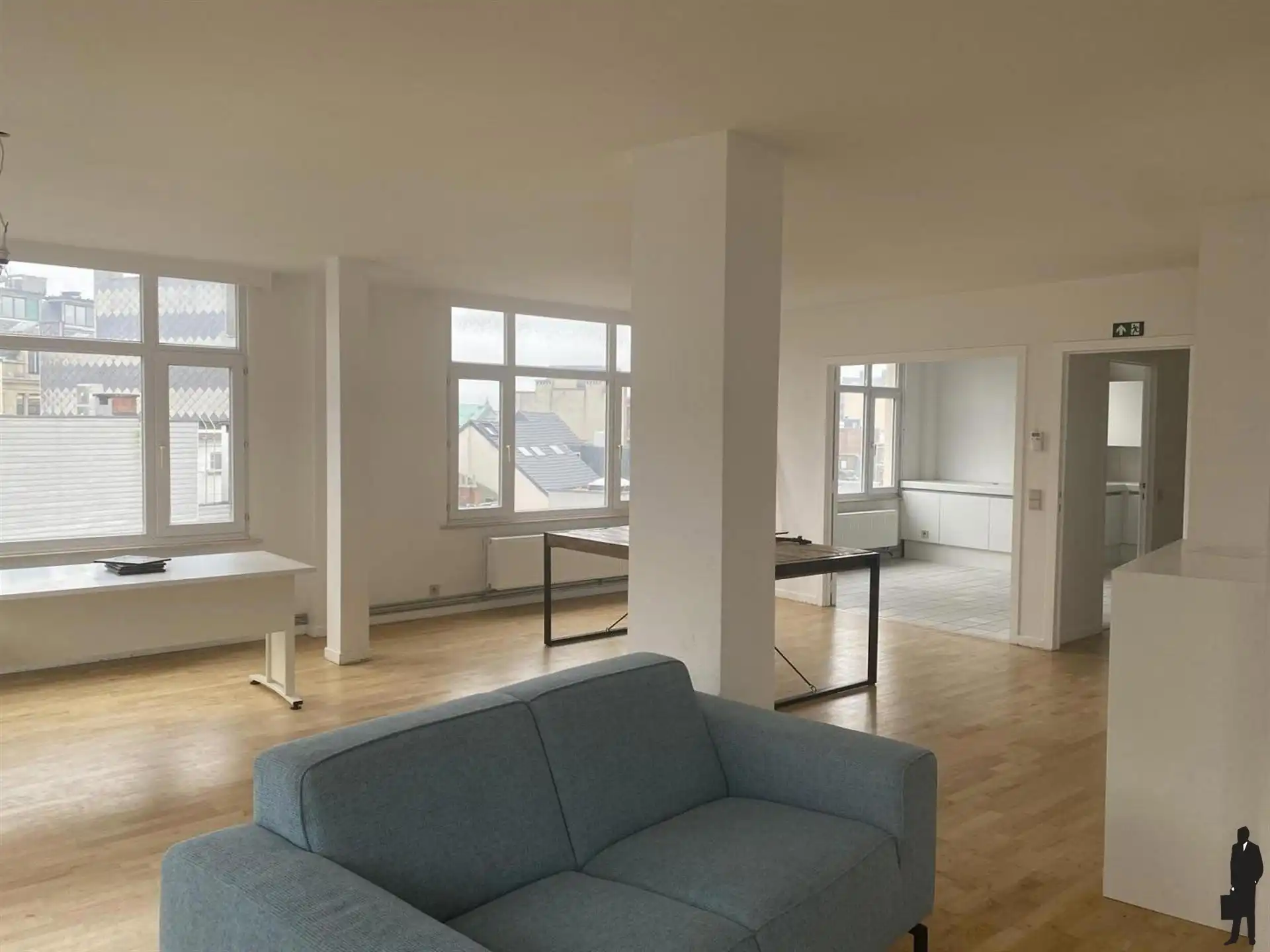 Ruim art deco appartement aan de Meirbrug foto 4