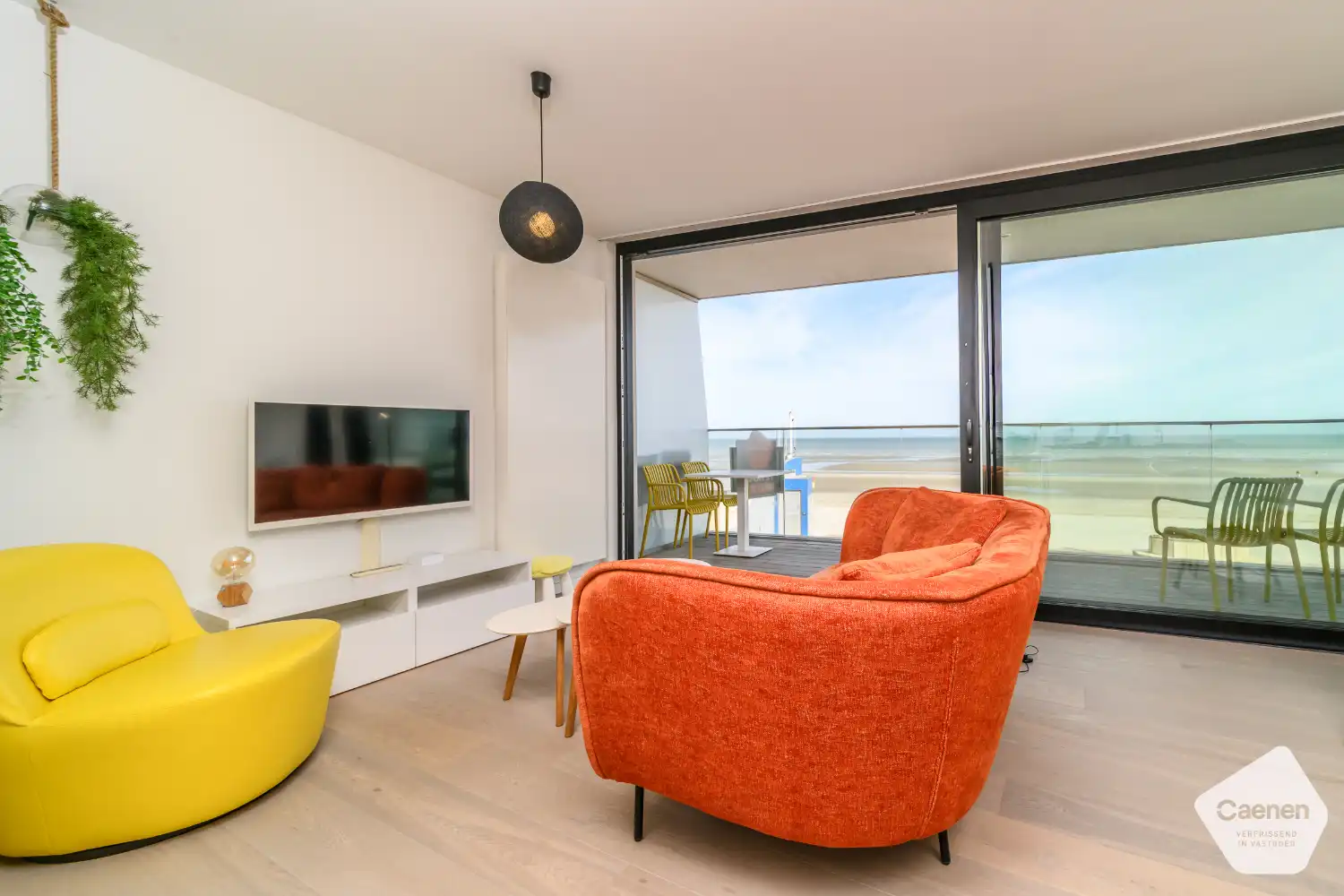Te Koop – Instapklaar Gemeubeld Appartement met Frontaal Zeezicht foto 3