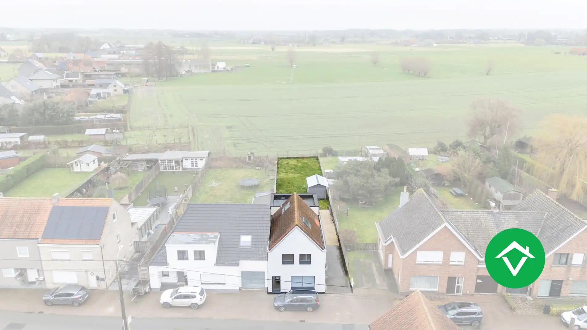 Instapklare gezinswoning met 3 slaapkamers en open veldzicht in Koekelare foto 25