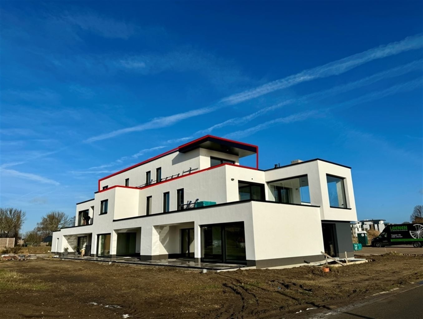 Luxe BEN-loft op de tweede verdieping met 3 slaapkamers en zeer ruim terras, gelegen nabij het centrum van Maaseik. foto 14