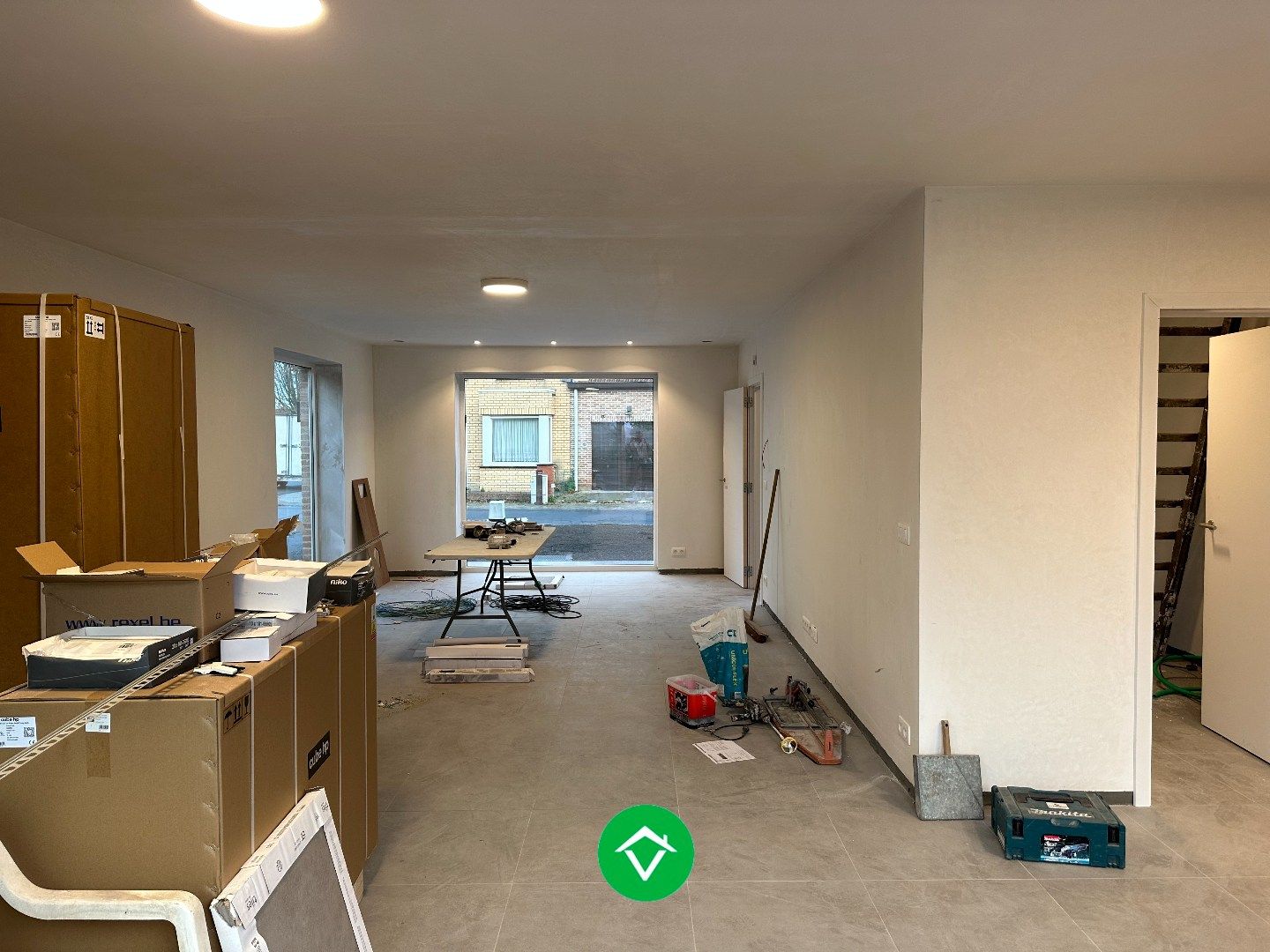 Stijlvolle halfopen nieuwbouwwoning in het landelijke Koekelare foto 9