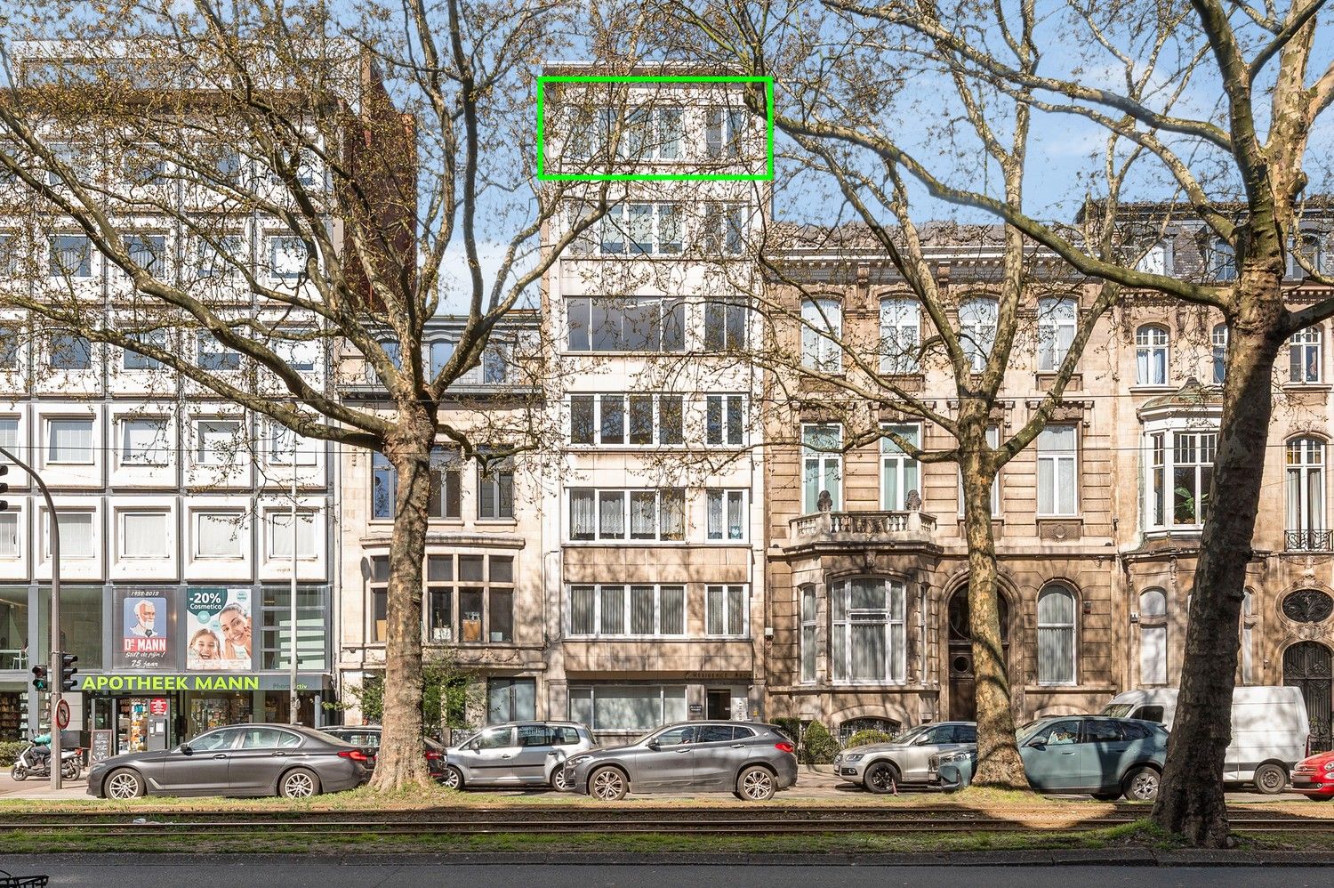 Hoofdfoto van de publicatie: Uitzonderlijk dakappartement (+/- 103m²) met 3 slaapkamers en prachtig uitzicht over Antwerpen!