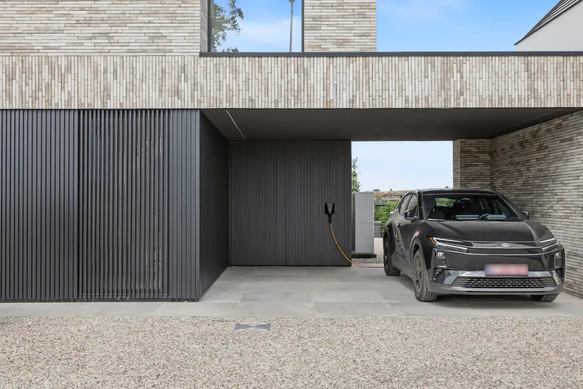 Hoogwaardig afgewerkte, energieneutrale villa (2024) op 876 m² te Oudegem foto 2