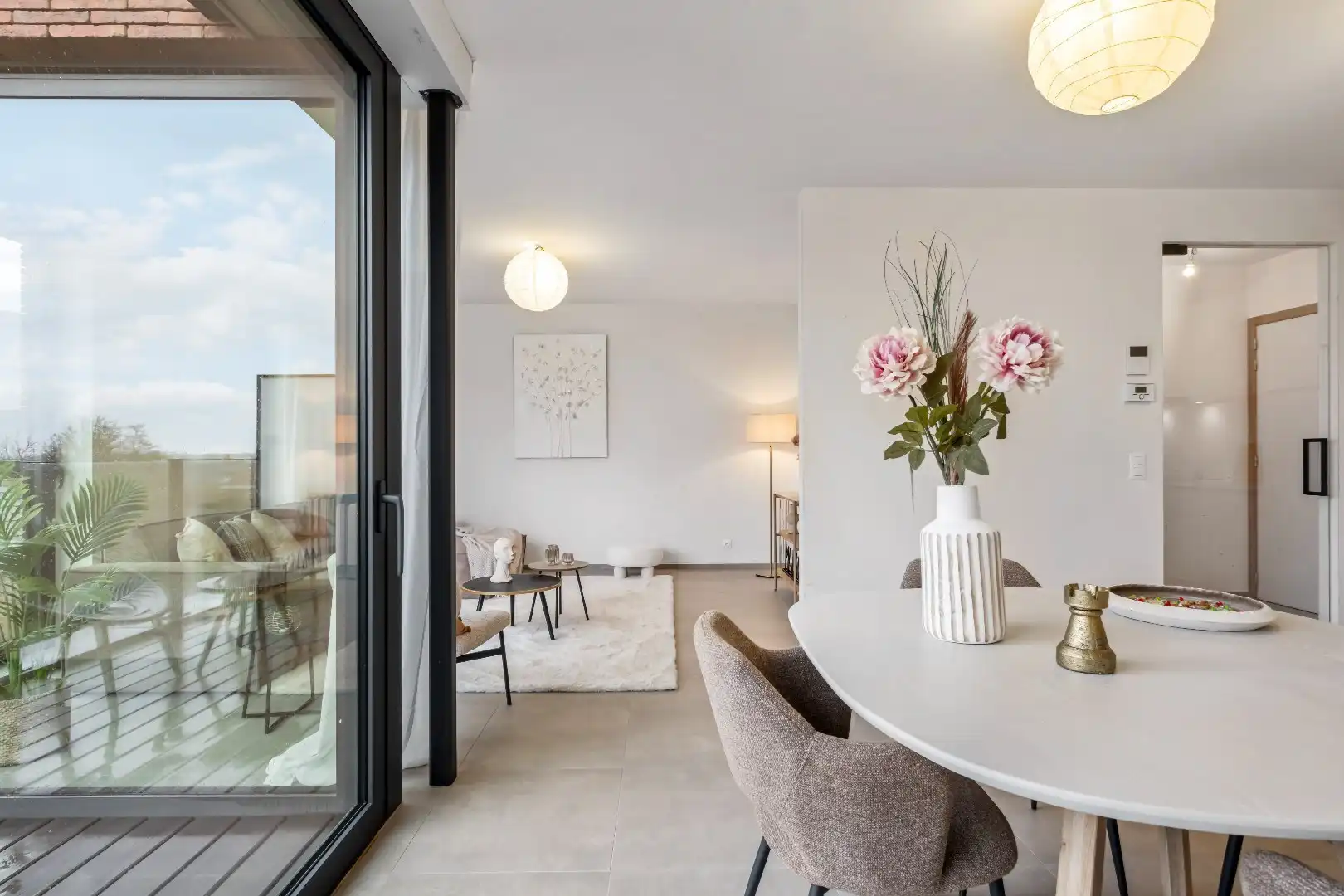 Duplex nieuwbouwappartement met 2 slaapkamers te Beselare foto 9