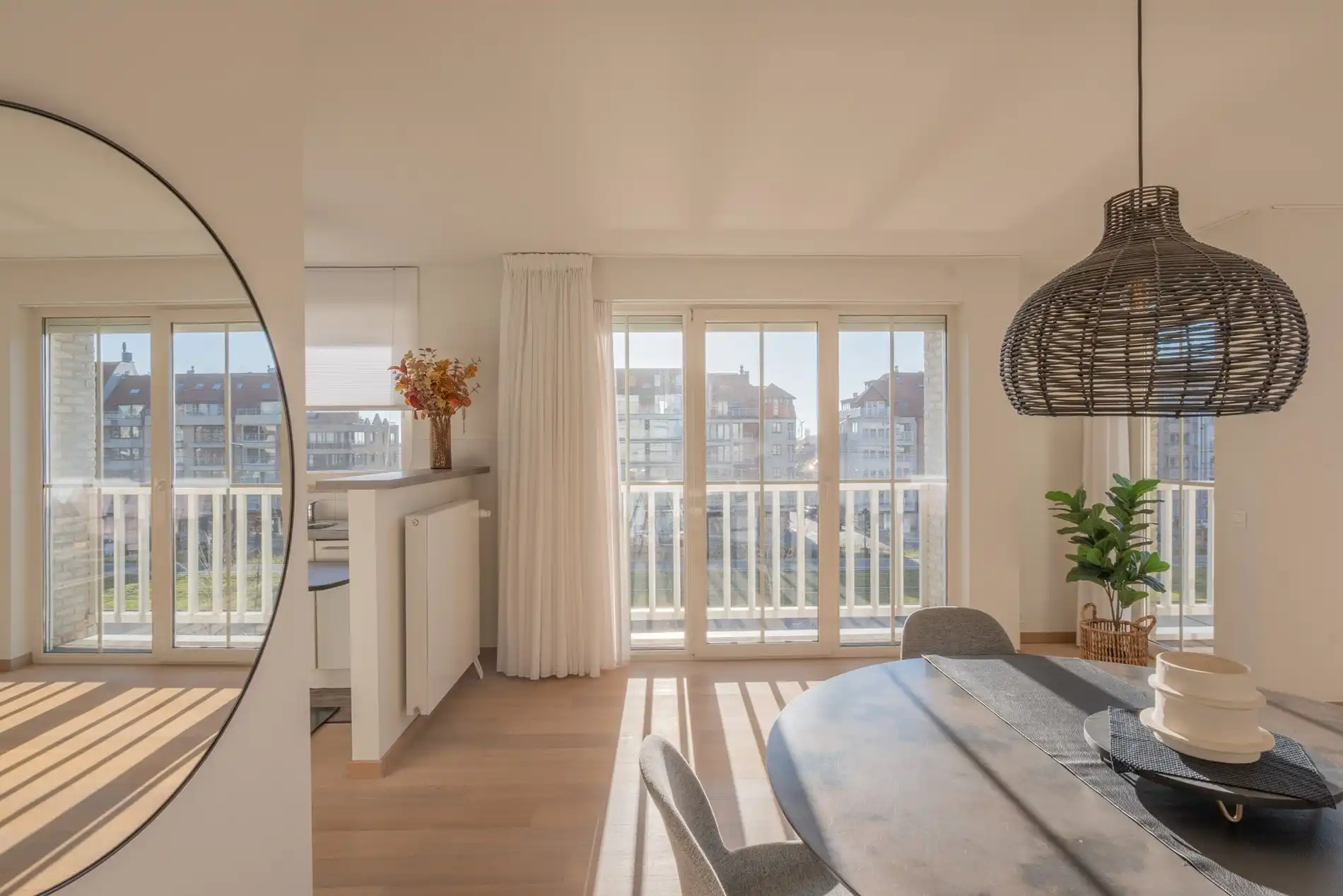 Schitterend hoekappartement met open zichten te Heist foto 11