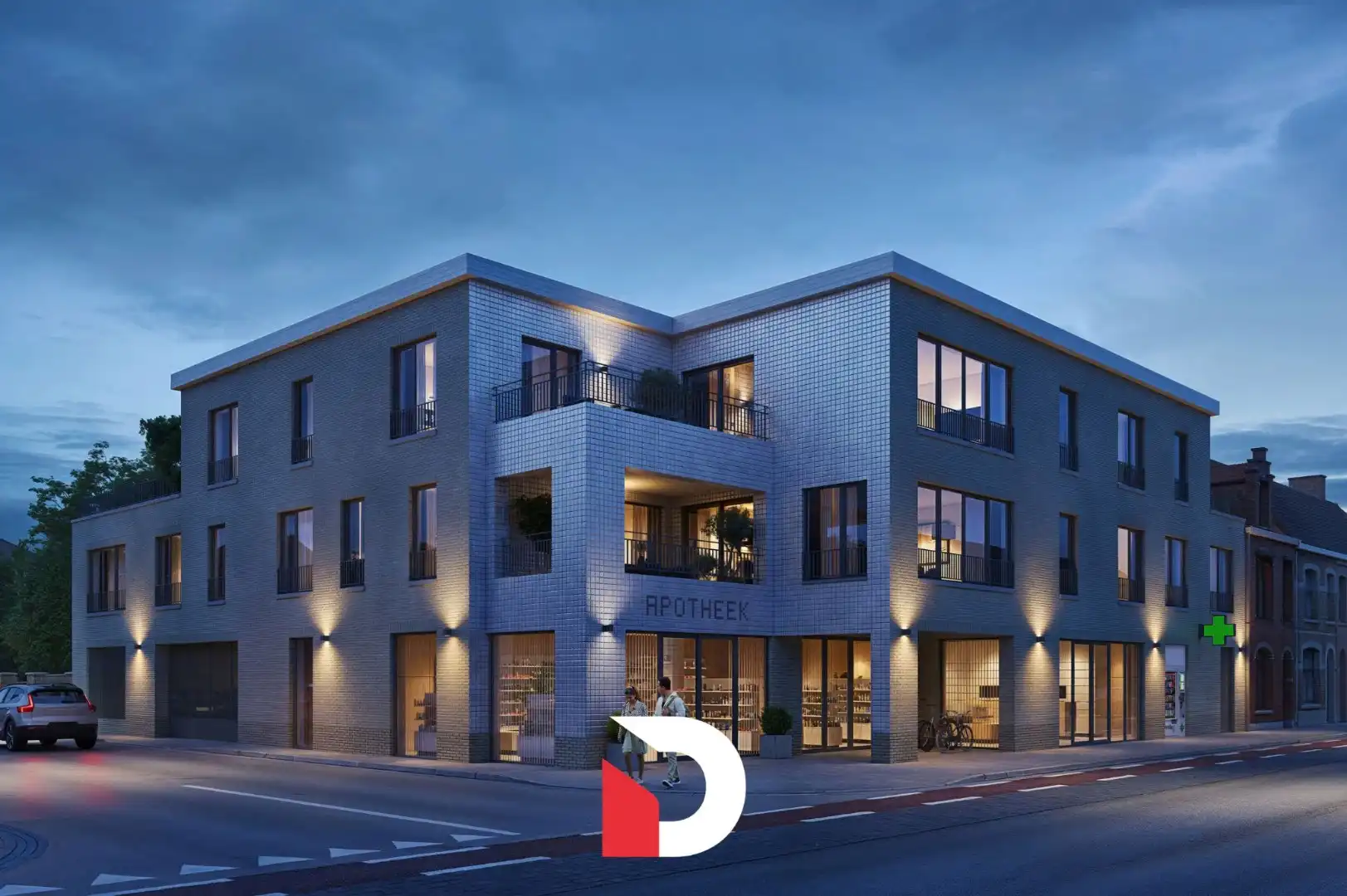 Modern nieuwbouwappartement met drie slaapkameres in het groene Assebroek, op fietsafstand van het centrum van Brugge foto 4