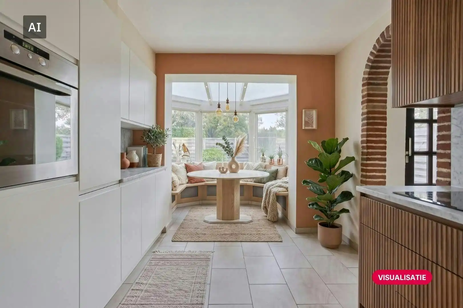 Huis met 2-3 slaapkamers, garage en loods (180m²) in Assebroek  foto 5