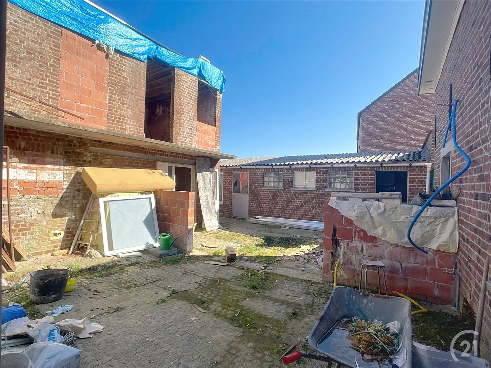 Verder af te werken ruwbouwwoning op 3are37 foto 16