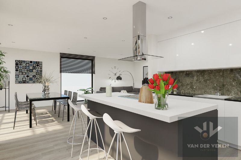 HOOGWAARDIG AFGEWERKTE, RUIME NIEUWBOUWWONING (OPEN BEBOUWING!) MET 4 SLAAPKAMERS OP PERCEEL VAN 6 AREN 67 CENTIAREN! - DE ALLERLAATSTE WONING IN DIT MOOIE PROJECT! foto 11