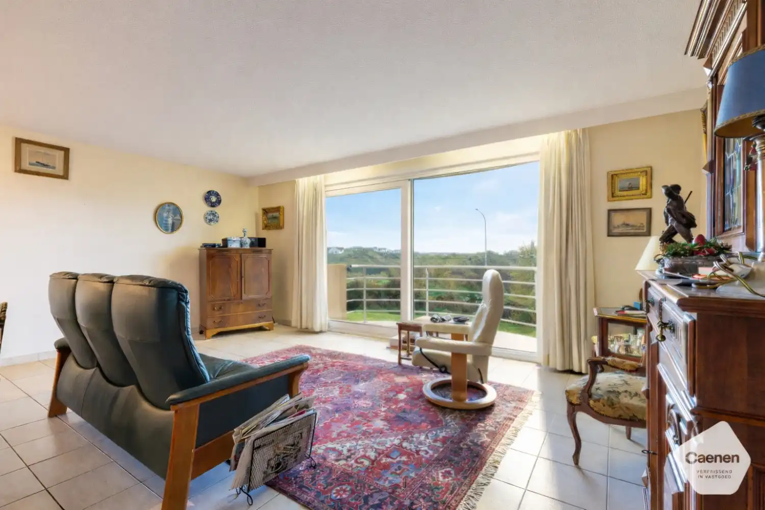 Zuid-west gericht met 2 slaapkamers en zicht op de duinen foto 2