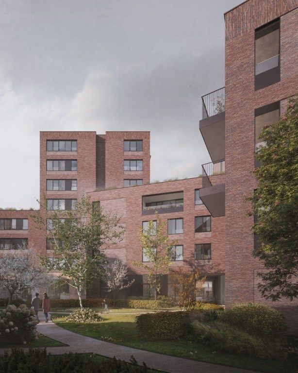 APPARTEMENT met Zuid-terras, 68m², 1 slaapkamer - Res. B'HIVE foto 12