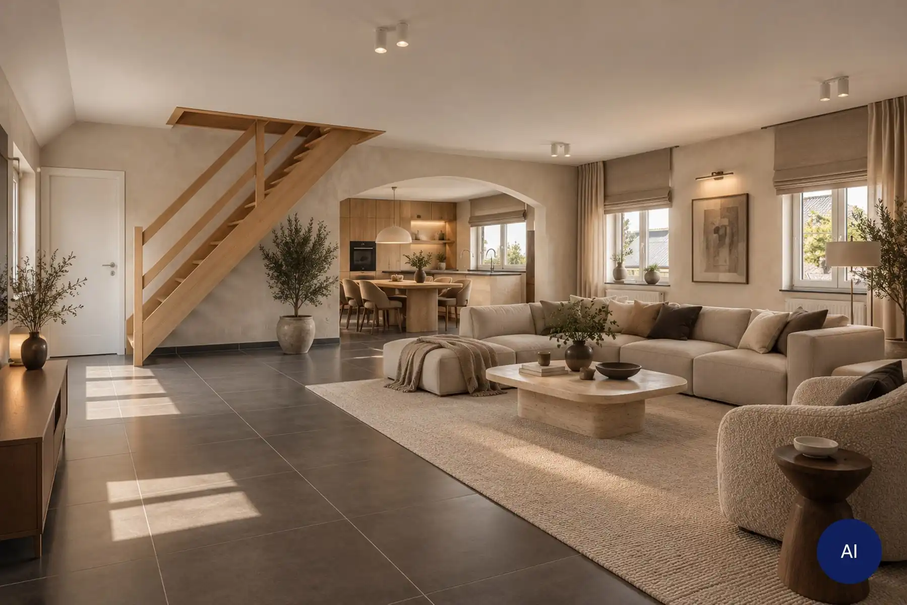 Uitzonderlijk ruime woning in landelijke omgeving foto 13