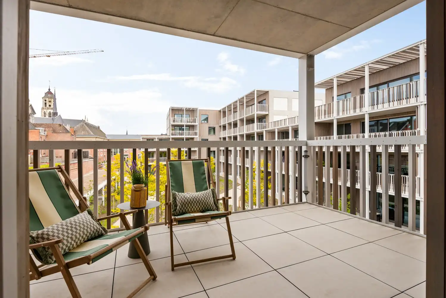 1-slaapkamerappartement met groot terras – De Lesselier foto 11