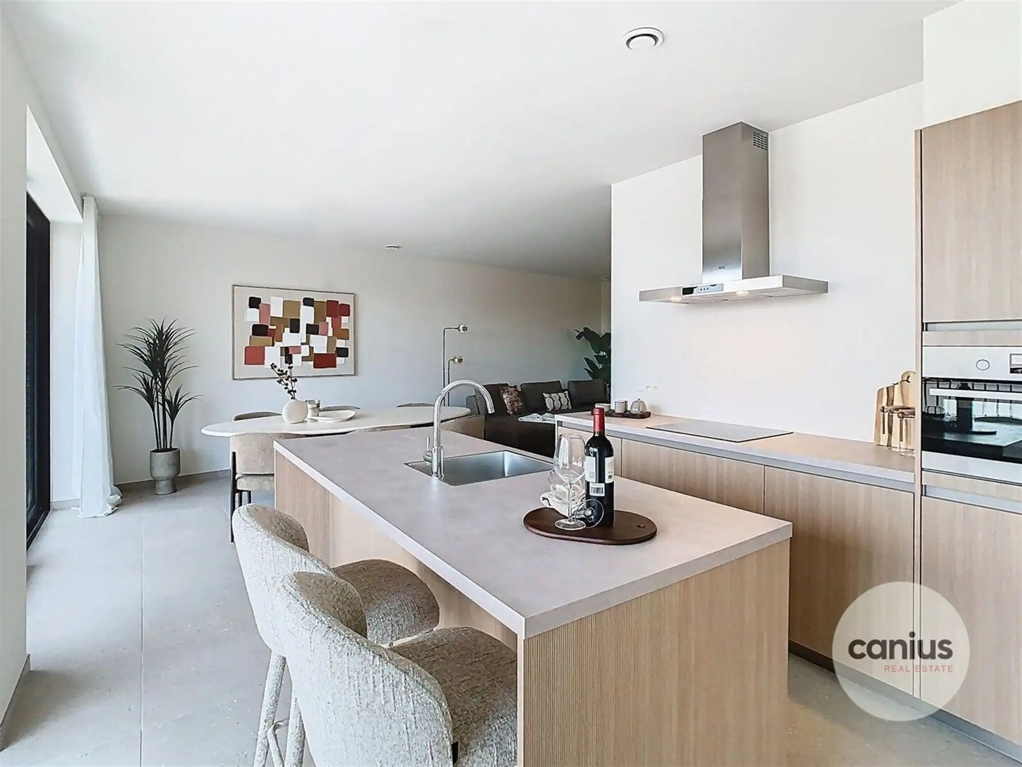 RUIM APP. MET 3 SLPKS EN TERRAS foto {{pictureIndex}}