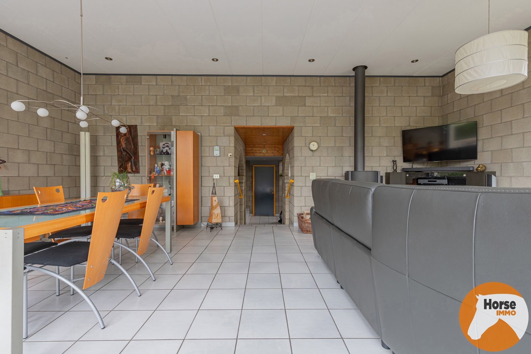 EREMBODEGEM- Ruime gezinswoning met tuin en weide  foto 6