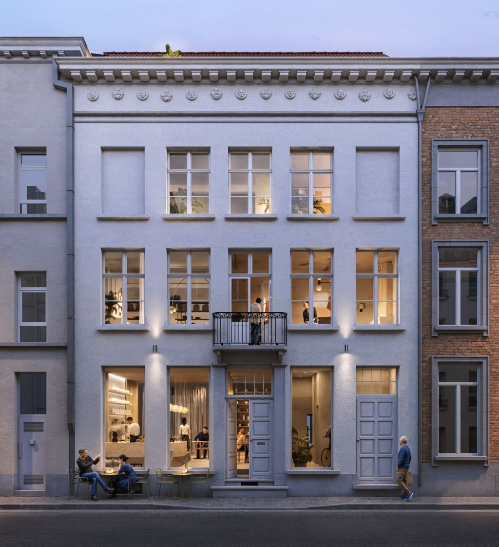 Uitzonderlijk 2 slpk appartement met terras in een exclusieve en karaktervolle ontwikkeling van een voormalig herenhuis. foto 4