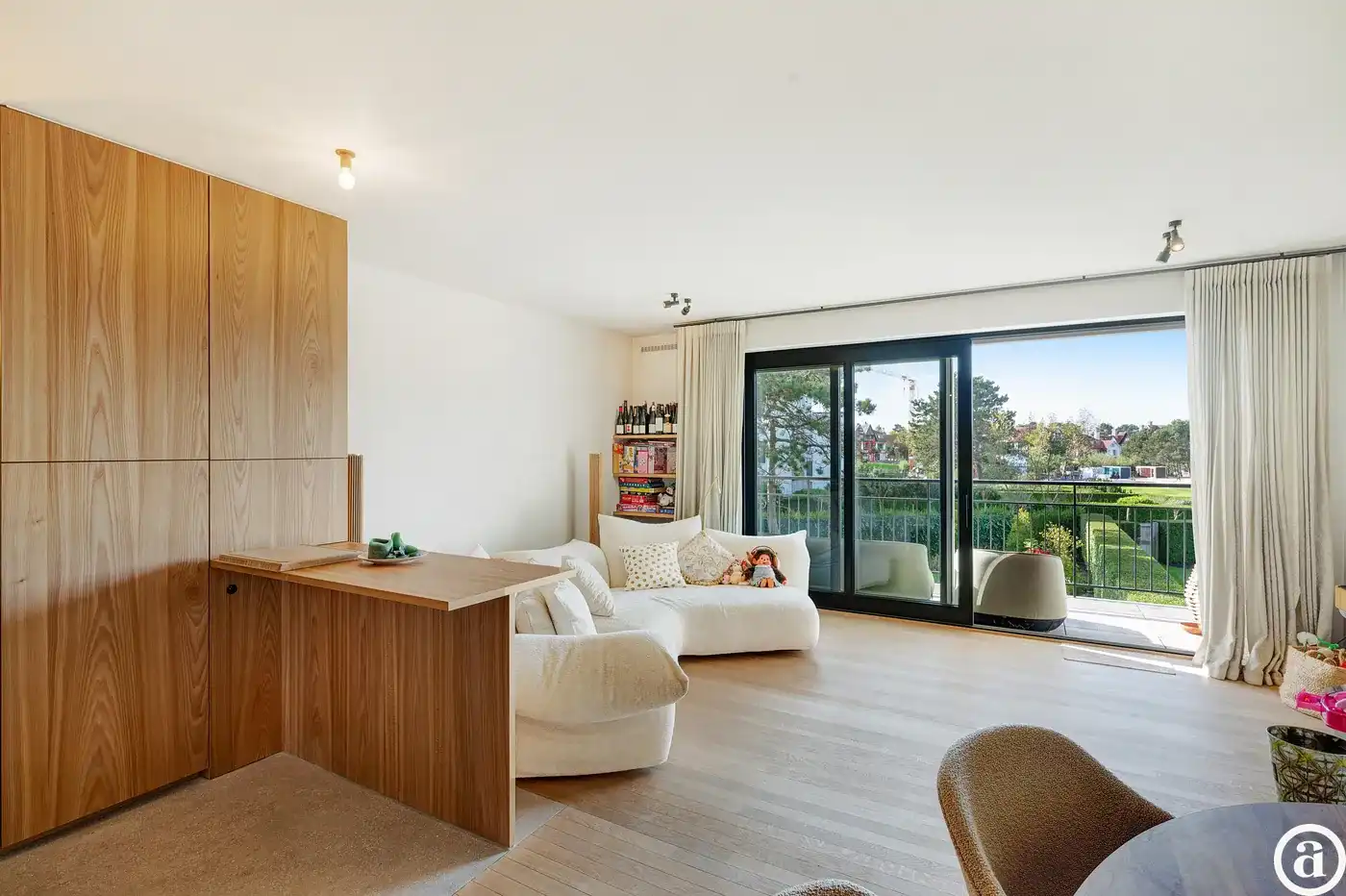 Lumineus appartement met fantastisch open zicht op de Approach Golf in het Zoute. foto 4