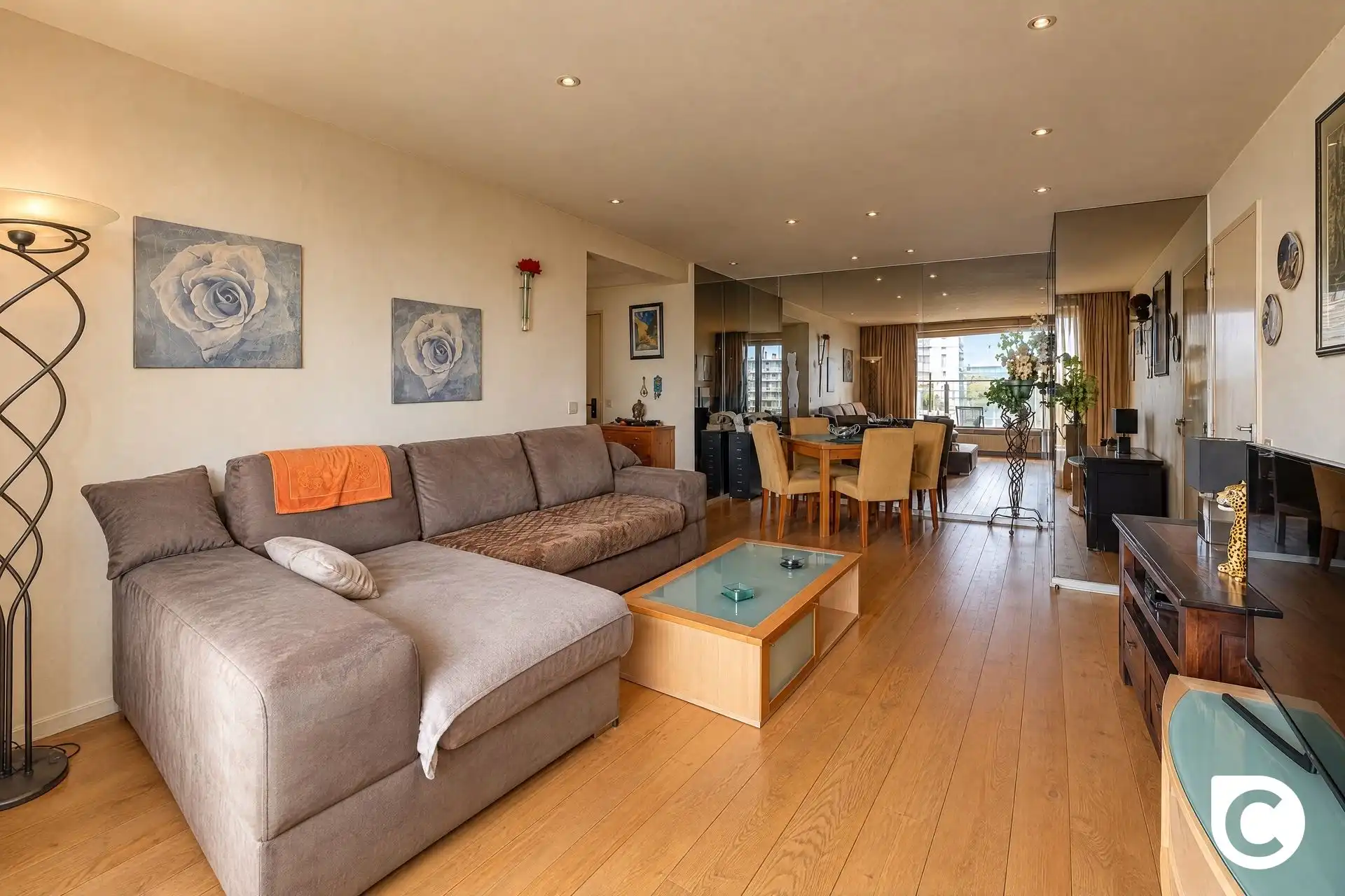 1-slaapkamerappartement met prachtig zicht vanop het terras foto 3