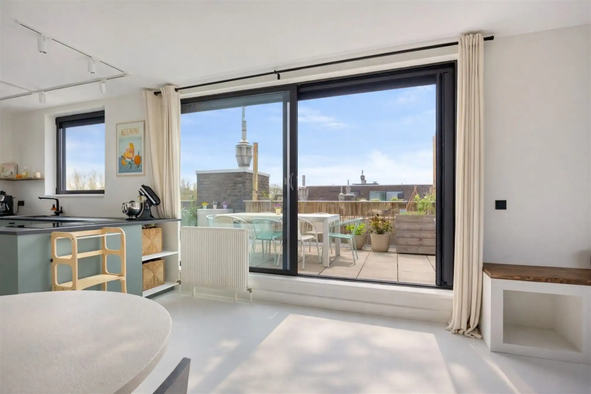 Penthouse met 2 terrassen (40m²) te Pulhof in Berchem foto 8
