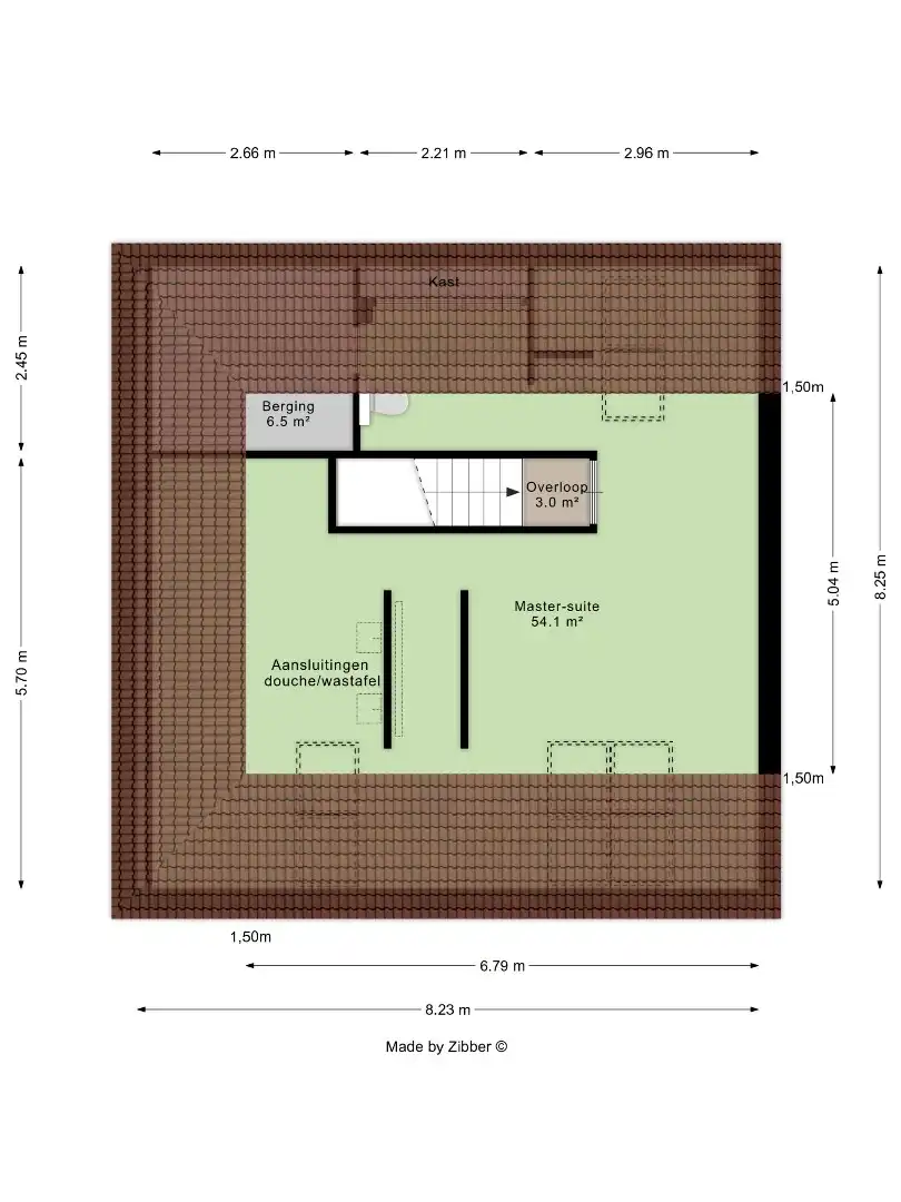 Instapklare gekoppelde woning in het centrum van Wemmel  foto 29