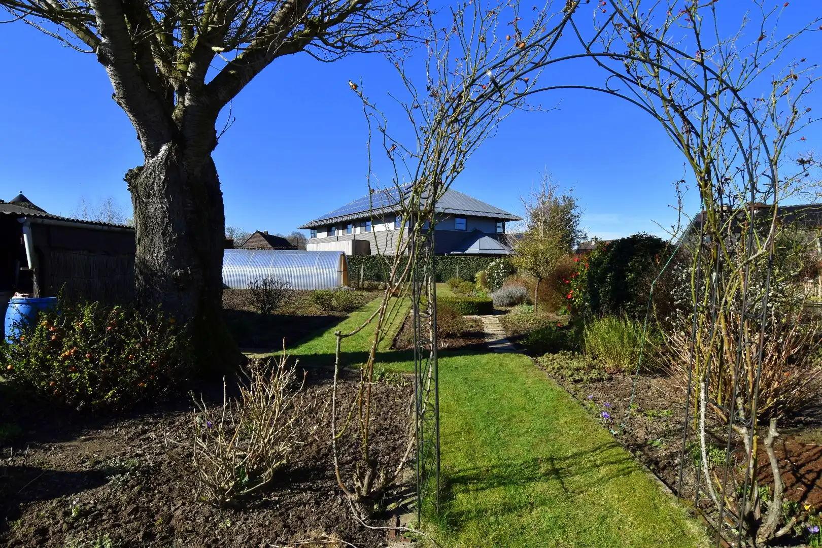 Gelijkvloerse woning met 3 slaapkamers en 2 garages te koop op een perceel van 1087 m² in Wevelgem foto 15