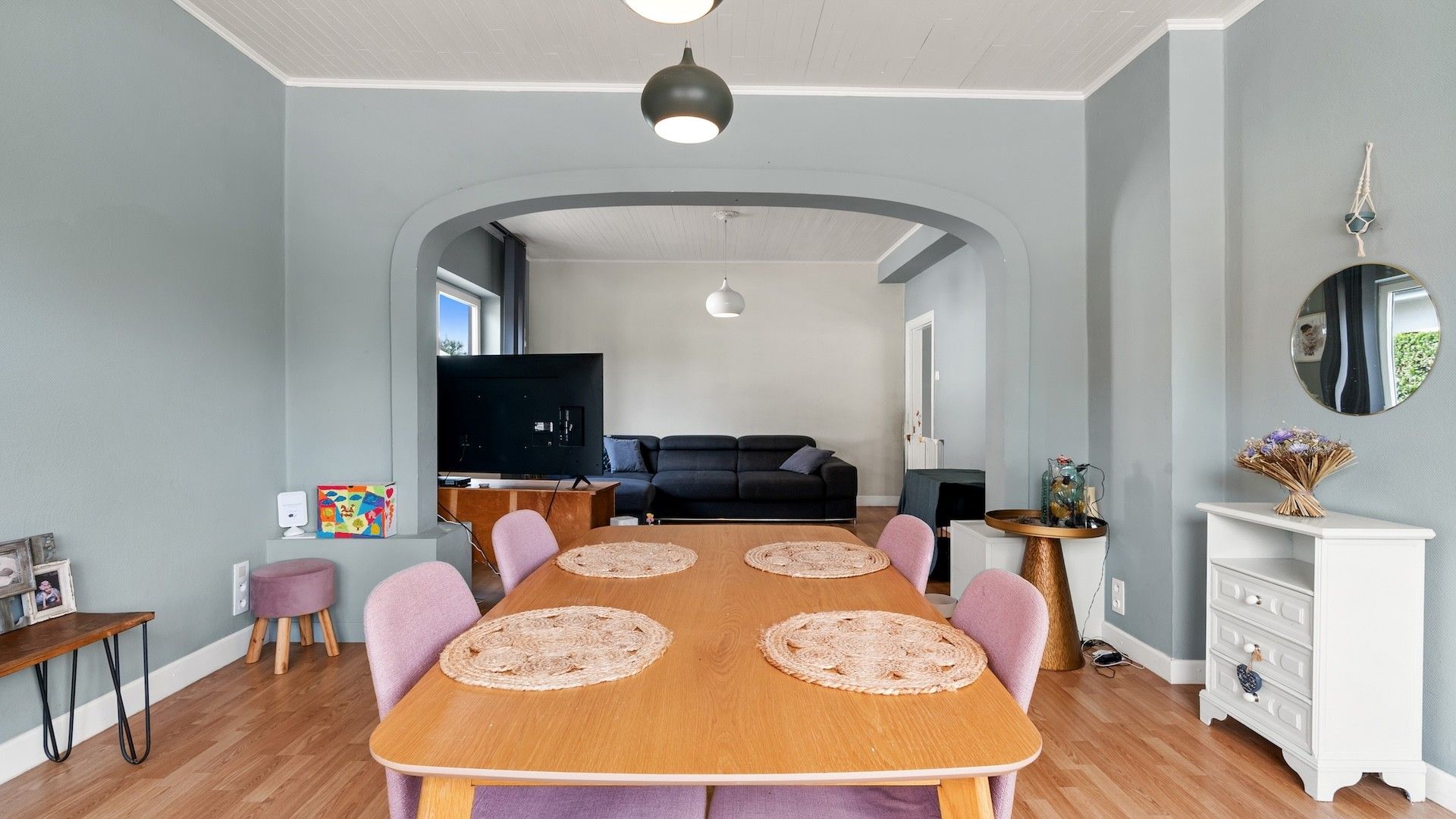 Rustig gelegen woning (O.B.) met 3 slaapkamers gelegen op een perceel van 5a 58ca foto 4
