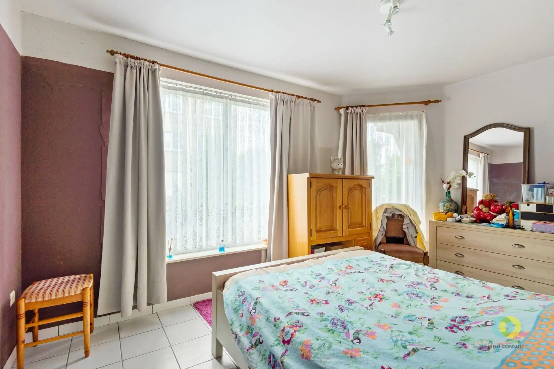 Gelijksvloer appartement met twee kamers en tuin foto 5