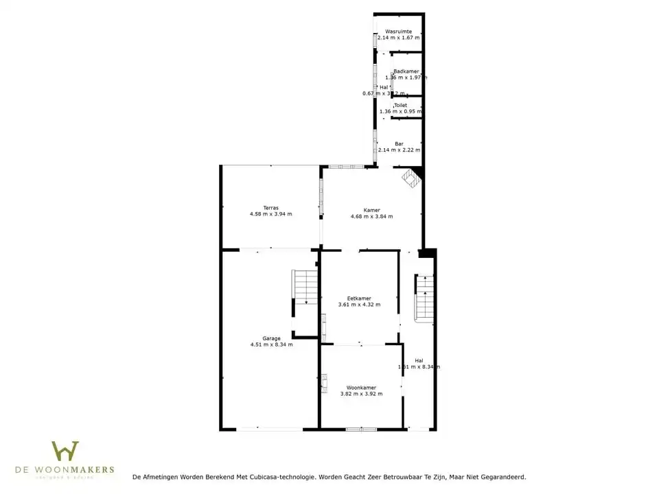 TE RENOVEREN GEZINSWONING MET VEEL POTENTIEEL IN HET LANDELIJKE MONTENAKEN foto 42