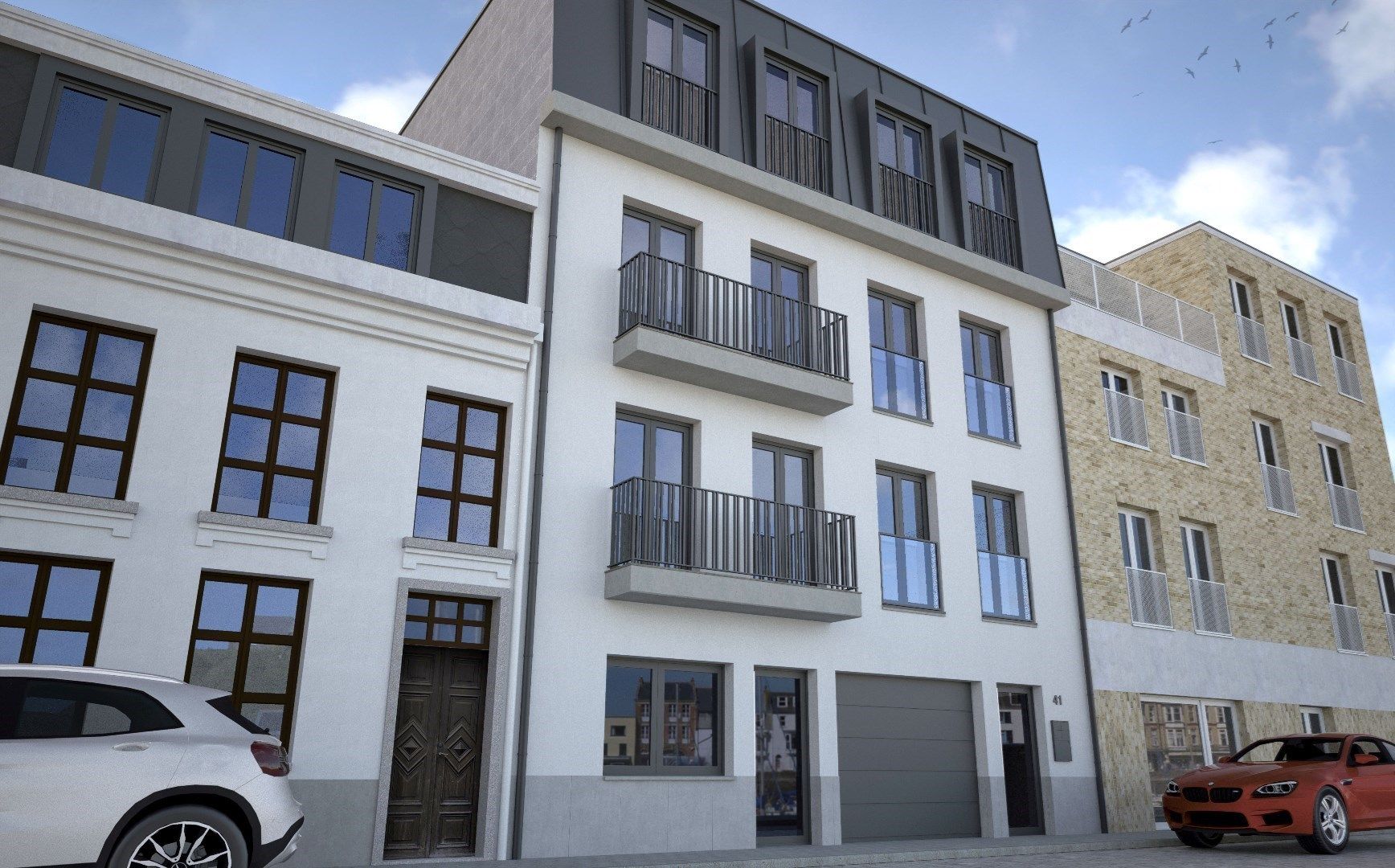 Zorgeloos investeren in 4 nieuwbouw appartementen en garage foto 1